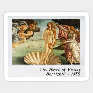 botticelli - the birth of venus Sticker